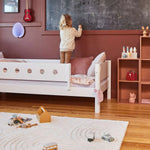 Single Bed with Safety Rail, 90x200 cm, White SINGLE_BED 200 flexa-com.myshopify.com