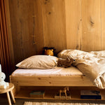 Single Bed with Shelf, 90x200 cm, Pine SINGLE_BED 200 flexa-com.myshopify.com