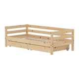 Single Bed with Storage, 90x200 cm, Pine SINGLE_BED 200 flexa-com.myshopify.com