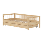 Single Bed with Storage, 90x200 cm, Pine SINGLE_BED 200 flexa-com.myshopify.com