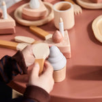Tableware, 10 pcs, Handpainted, Yellow PLAY ACTIVE flexa-com.myshopify.com