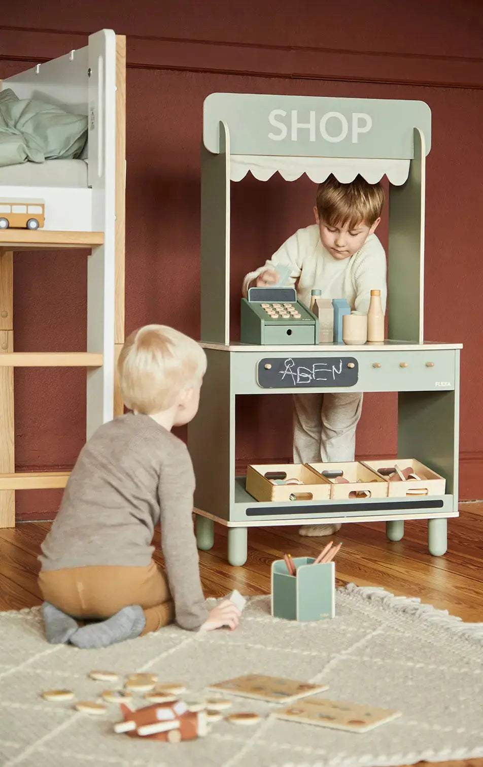 The Shop and Café, Green PLAY ACTIVE flexa-com.myshopify.com