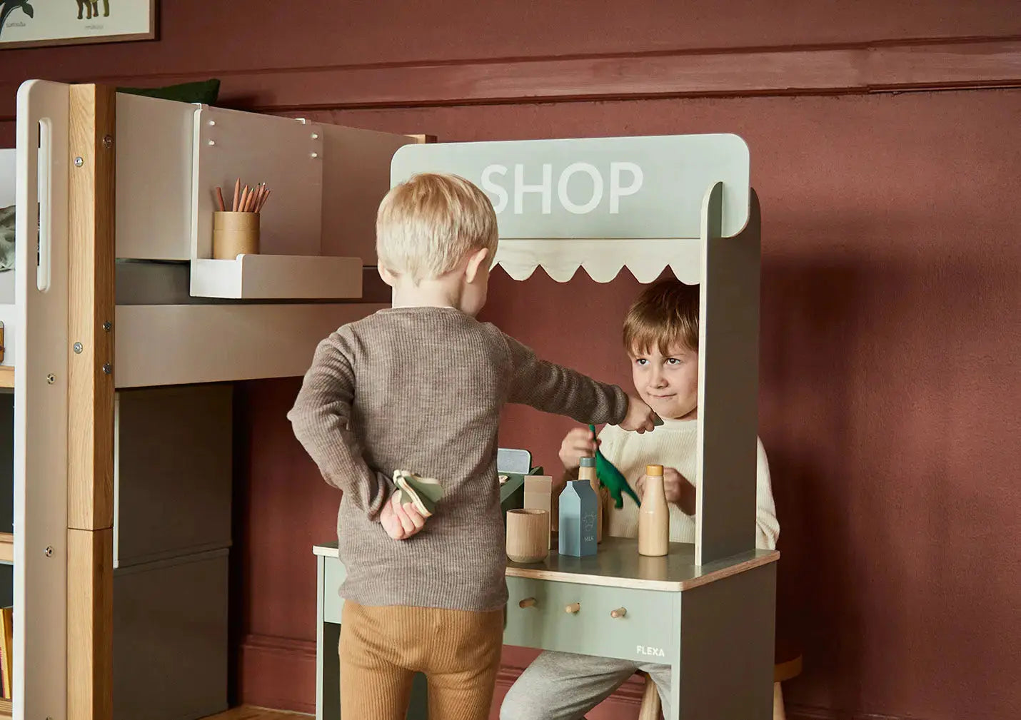 The Shop and Café, Green PLAY ACTIVE flexa-com.myshopify.com