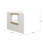 Treehouse Bed Fronts, Oak frame, WHITE & NOR ACCESSORIES ACTIVE flexa-com.myshopify.com