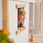 Treehouse Bed Fronts, Oak frame, WHITE & NOR ACCESSORIES ACTIVE flexa-com.myshopify.com