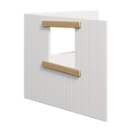 Treehouse Bed Fronts, Oak frame, WHITE & NOR ACCESSORIES ACTIVE flexa-com.myshopify.com