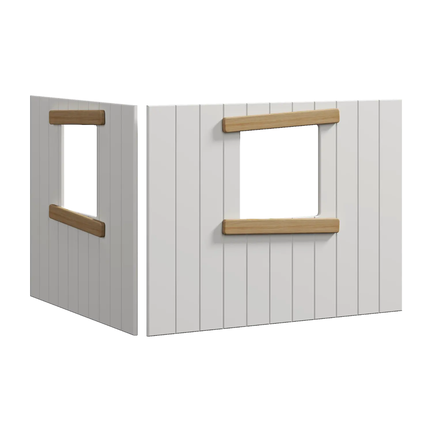 Treehouse Bed Fronts, Oak frame, WHITE & NOR ACCESSORIES ACTIVE flexa-com.myshopify.com