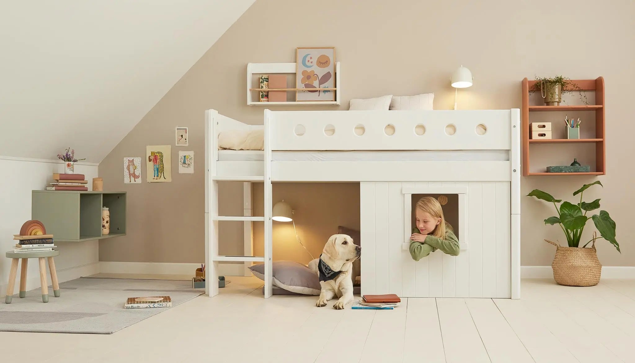 Treehouse Bed Fronts, WHITE & NOR ACCESSORIES ACTIVE flexa-com.myshopify.com