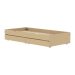 Trundle Pull-out Bed with 2 Drawers, 90x190 cm, Sand ACCESSORIES 90X190 flexa-com.myshopify.com