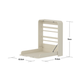 Wall Hanging Changing Unit, Cream BABY ACTIVE flexa-com.myshopify.com